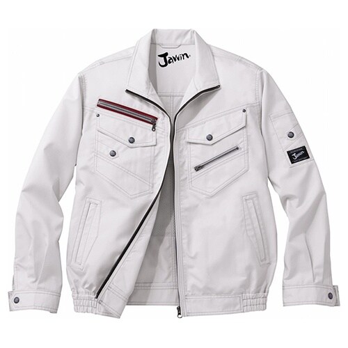 54030 空調服長袖ブルゾン 銀 4L