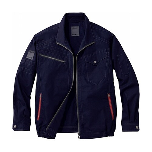 54070 空調服長袖ブルゾン 紺 EL