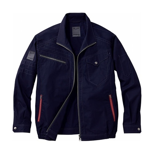 54070 空調服長袖ブルゾン 紺 4L