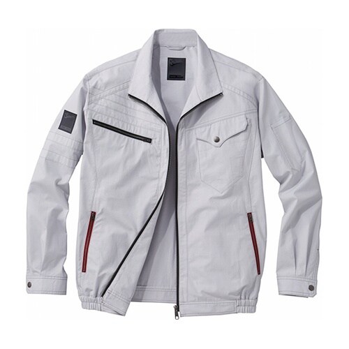 54070 空調服長袖ブルゾン 銀 EL