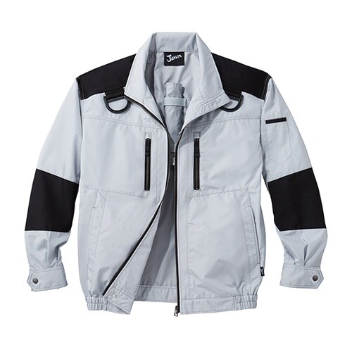 54080 空調服長袖ブルゾン 銀 4L