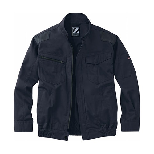74040空調服長袖ブルゾンシック黒SS