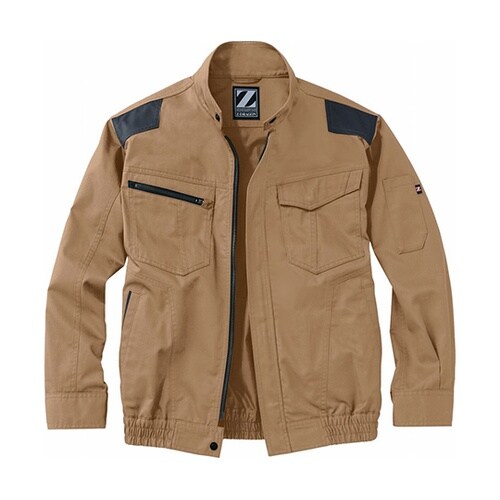 74040 空調服長袖ブルゾンキャメルM