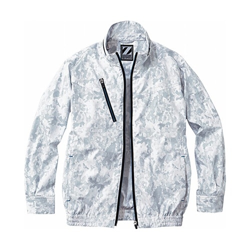 74050 長袖ブルゾン銀カモフラ 4L