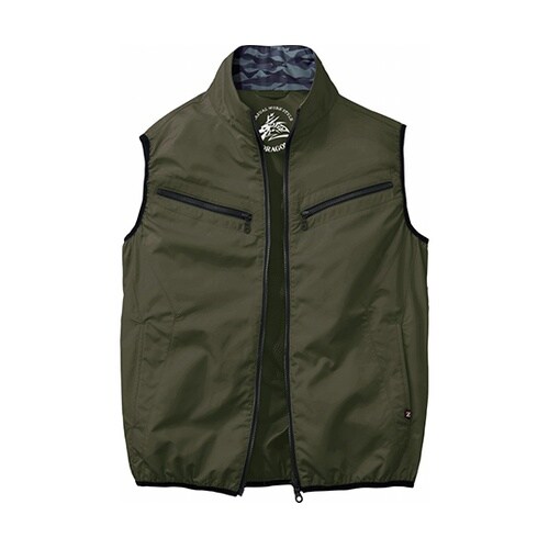 74070 空調服ベスト アーミー緑 M