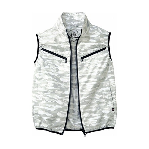 74070 空調服ベスト 銀カモフラ S