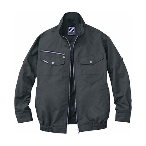 74080 空調服長袖ブルゾンシック黒M
