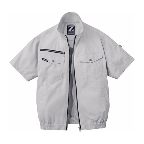 74090 空調服半袖ブルゾン 銀 5L