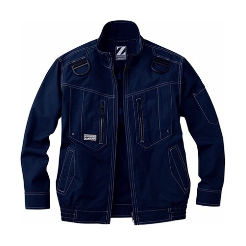 74110 空調服長袖ブルゾン 紺 5L