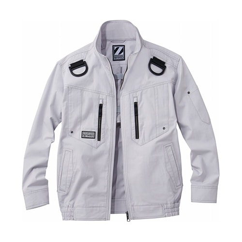 74110 空調服長袖ブルゾン 銀 S