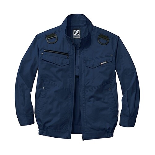 74120 空調服長袖ブルゾン 紺 5L