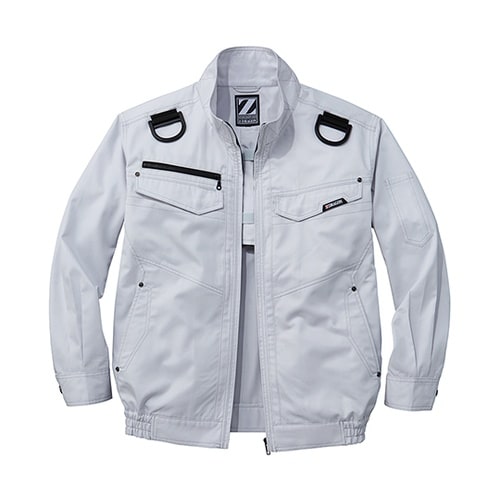 74120 空調服長袖ブルゾン 銀 LL