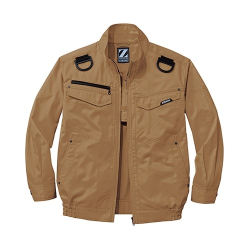 74120 空調服長袖ブルゾンキャメルL