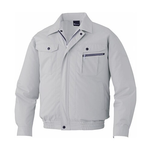 87040 空調服長袖ブルゾン 銀 S