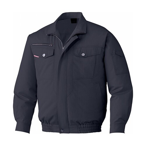 87050空調服長袖ブルゾンシック黒EL