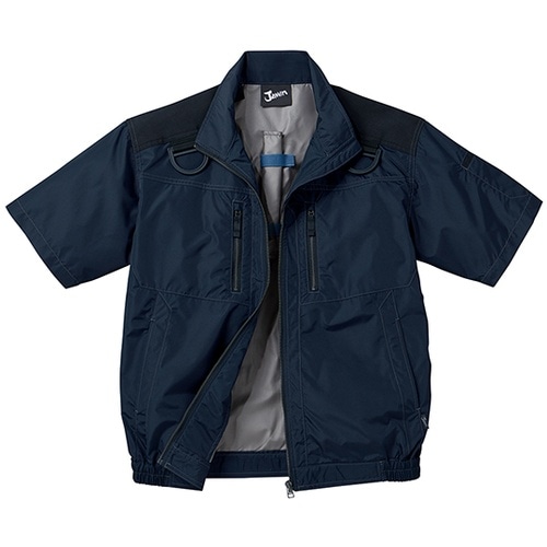54090 空調服半袖ブルゾン 紺 4L