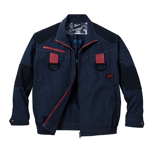54100 空調服長袖ブルゾン 紺 5L