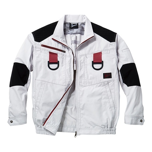 54100 空調服長袖ブルゾン 銀 S