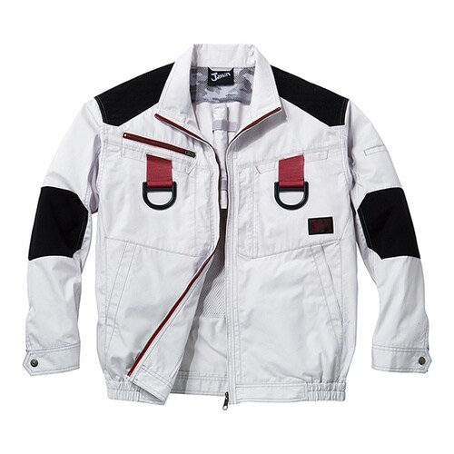 54100 空調服長袖ブルゾン 銀 5L