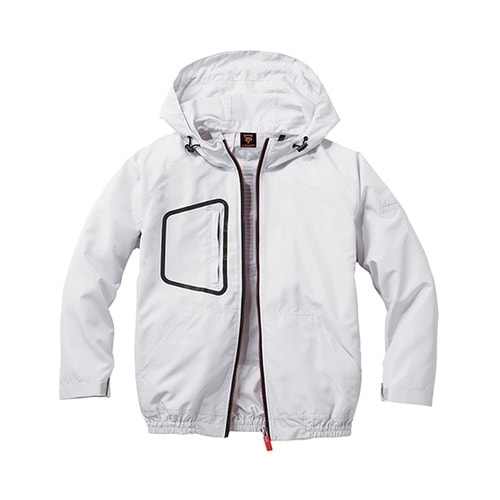 74160 空調服長袖ブルゾン 銀 4L