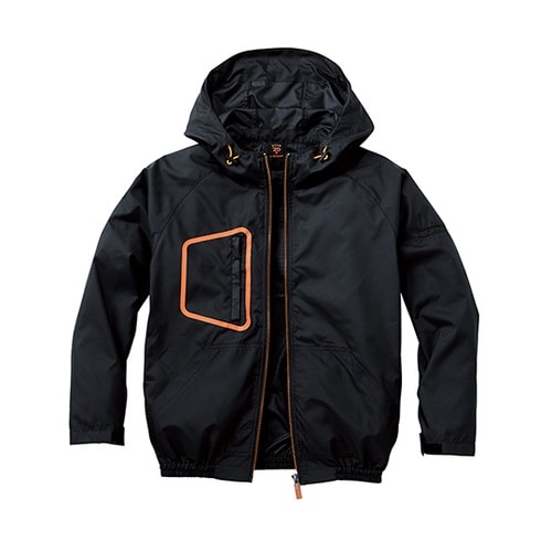 74160 空調服長袖ブルゾン 黒 SS