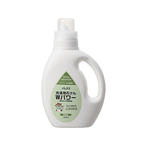 パックス 洗濯用石けんWパワー 1.2L