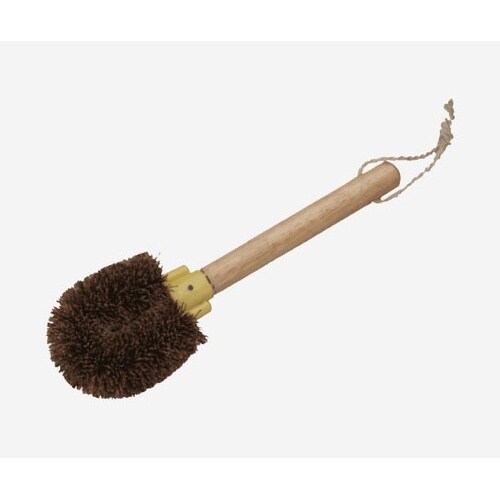 P13095 シダたわし柄付