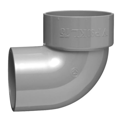VP90KL75 排水特殊継手片受エルボ