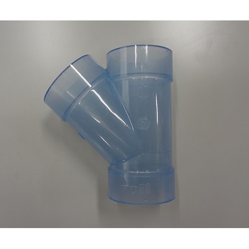 VU継手 VU45°Y 透明 VUY10