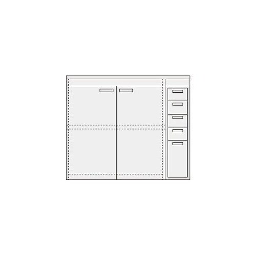PN−F24W ピットイン キャビネット