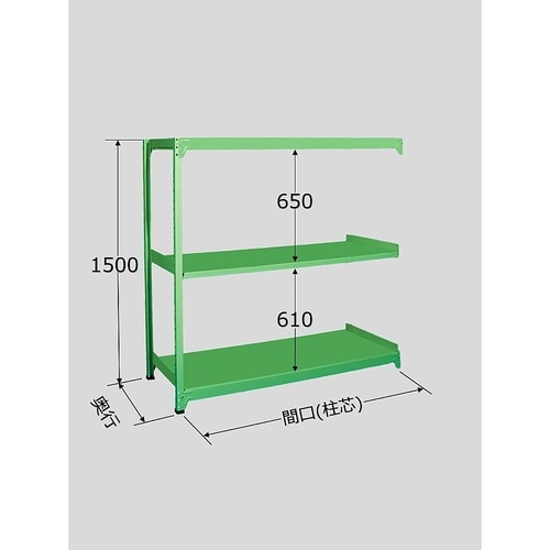 ML−9723R 中軽量棚 3段タイプ