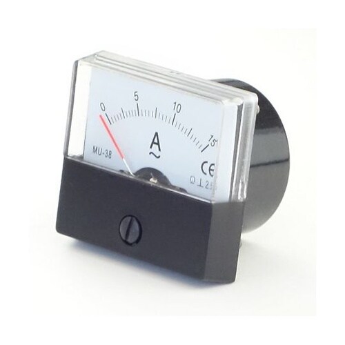 パネルメータ アナログ電流計 AC15A