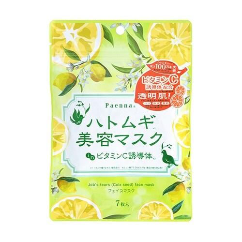 ハトムギ美容マスク ビタミンC誘導体7枚