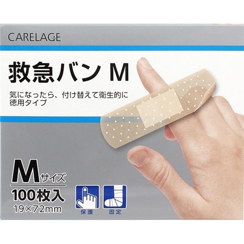 救急バン 徳用タイプ Mサイズ 100枚