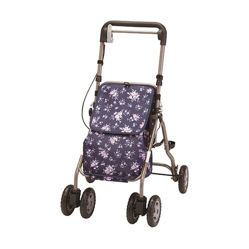 ウェルキャリー 紺 花柄 YX−500K