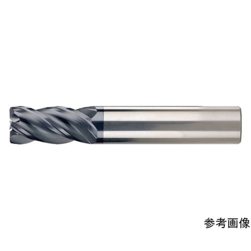 4枚刃 不等すくい角ラジアスエンドミル