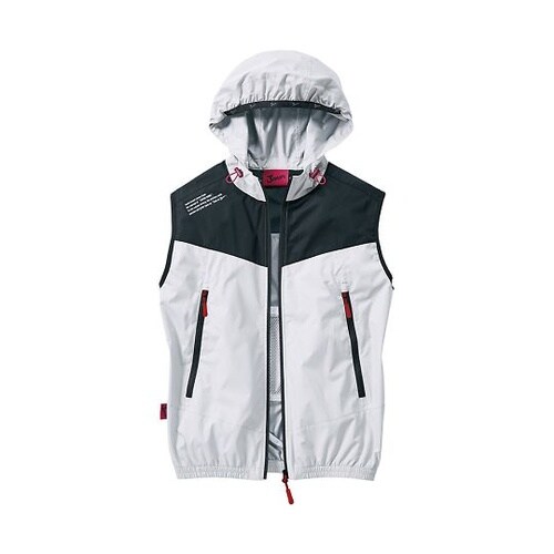 54130 空調服ベスト シルバー L