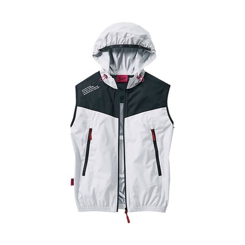 54130 空調服ベスト シルバー 4L