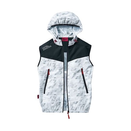 54130 空調服ベスト 銀カモフラ S