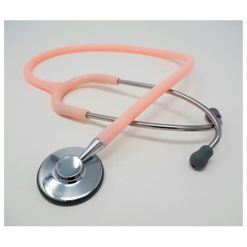 AD711BP 軽量聴診器 ベビーピンク
