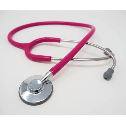 AD711M 軽量聴診器 マゼンタ