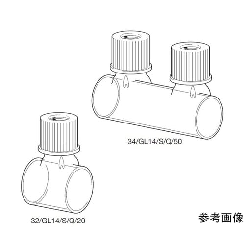 32/Q/20円筒形スタンダード石英セル