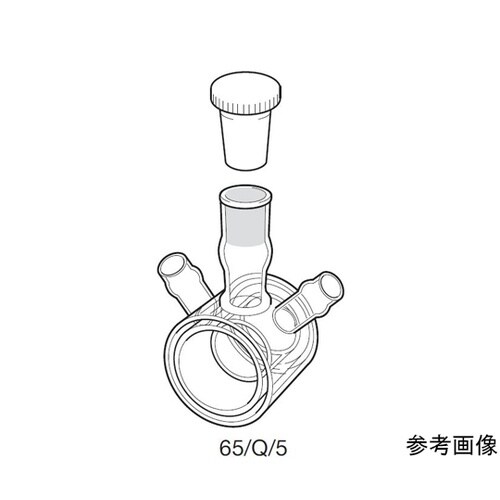 65/Q/0.5 ジャケット石英セル