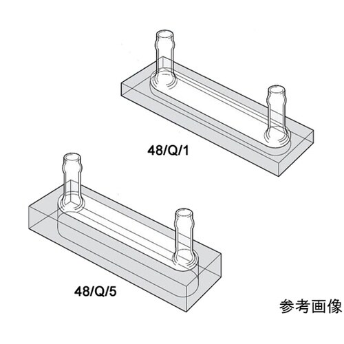 48/Q/2 短光路フロー石英セル