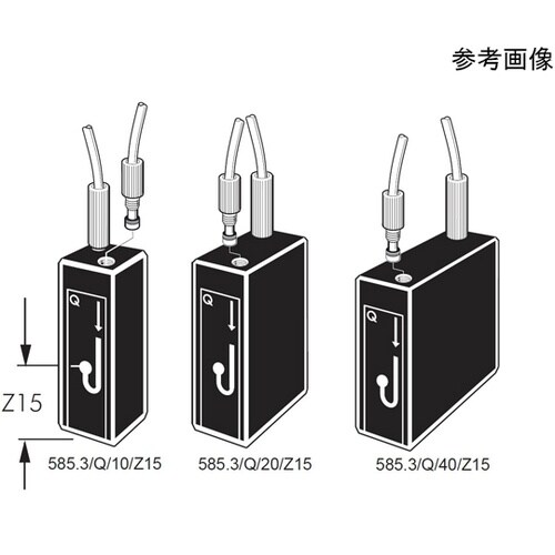585.3/Q/100/Z8.5石英セル