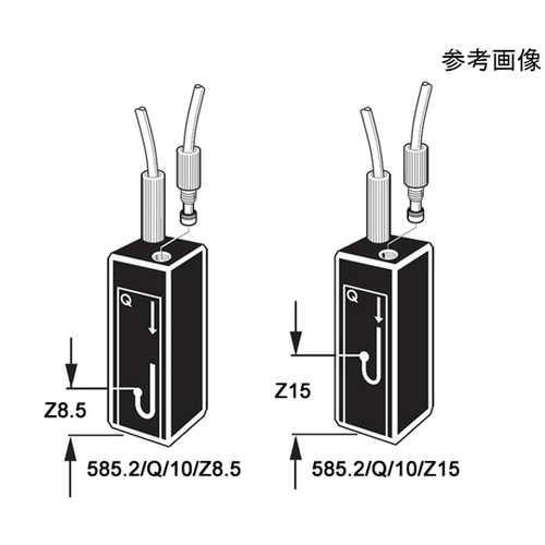 585.2/Q/10/Z8.5 石英セル