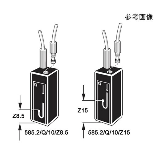 585.2/Q/10/Z20 石英セル