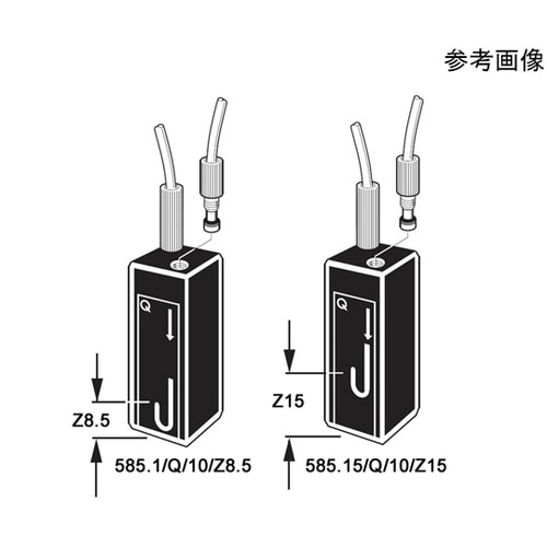 585.1/Q/10/Z15 石英セル