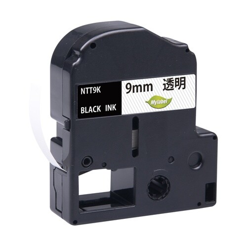 NTT9K(x1) 透明地ラベル 9mm
