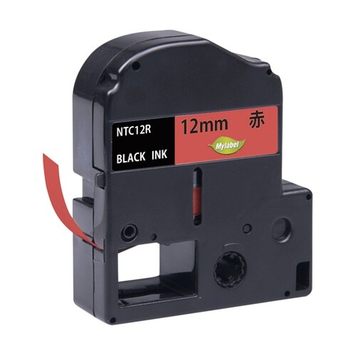 NTC12R(x1) 赤地ラベル12mm